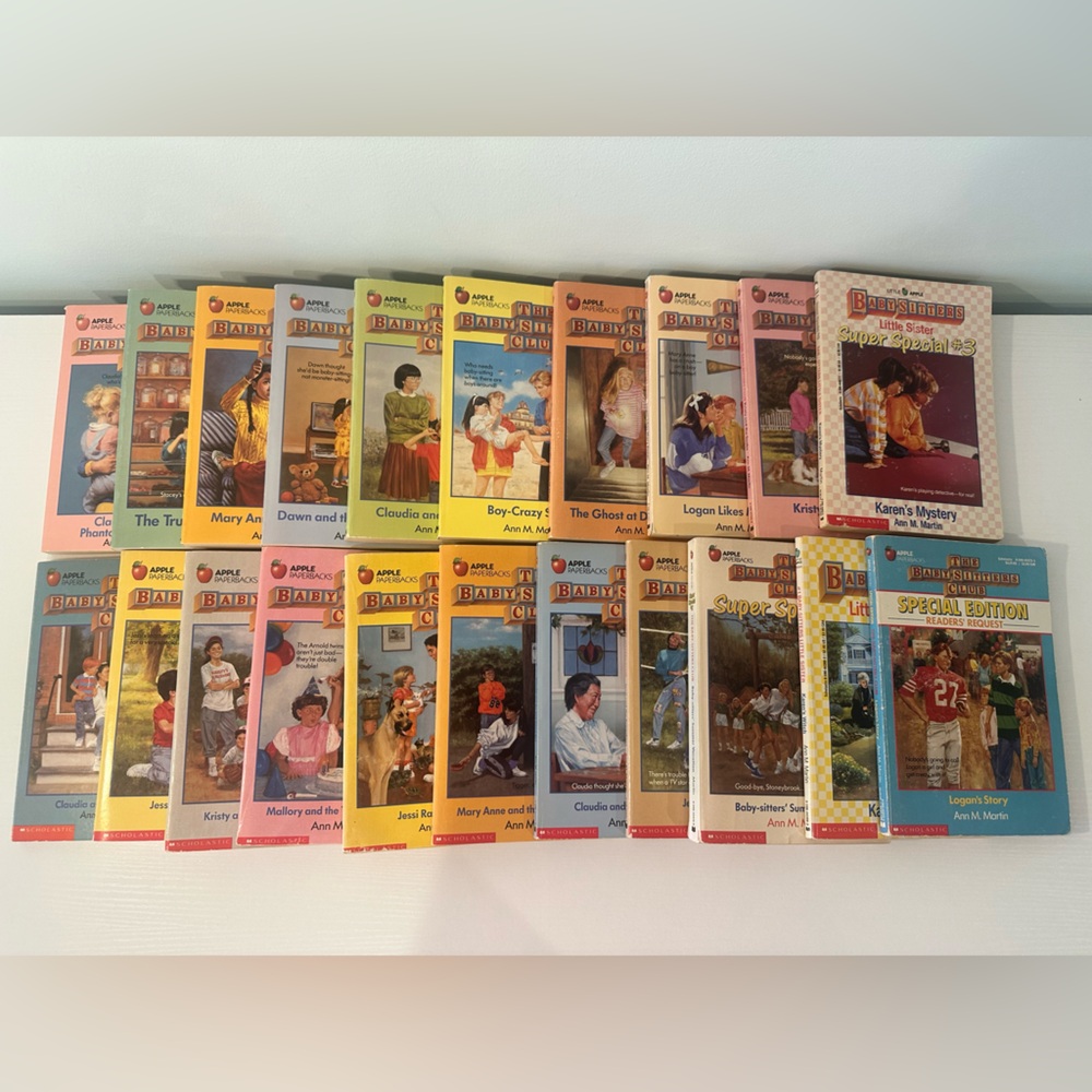 Vintage 80s/90s Babysitters Club Book Lot Of 21 Paperbacks